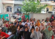 Bersama Hendra DS, Prof Ridha Ajak Warga Air Bersih Tolak Politik Uang!