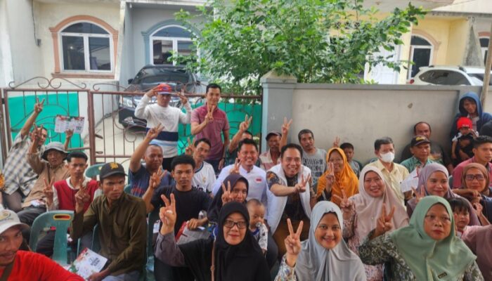 Bersama Hendra DS, Prof Ridha Ajak Warga Air Bersih Tolak Politik Uang!