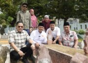 Minggu Tenang Masa Kampanye, Prof Ridha Ziarahi Kakek Buyutnya Di TPU Umum Kayu Besar