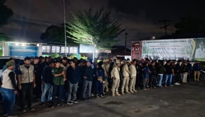 Ciptakan Suasana Kondusif, Camat Patumbak Gelar Apel Gabungan Penertiban APK