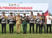 Pangdam I/BB Hadiri Apel Pergeseran Pasukan Pam TPS Pilkada 2024