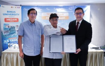 Literasi Teknologi Terus Meningkat, Binus University Resmikan Kampus Baru di Medan
