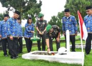 Peringati HUT Ke-53, Korpri Unit TNI Wilayah Medan Laksanakan Ziarah