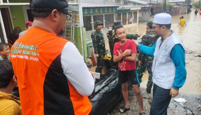 Baznas Tanggap Bencana Gercep Ke Patumbak Dan Posko Di Masjid Abidin