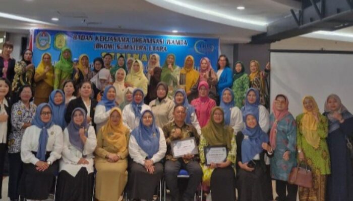 BKOW Sumut Gelar Seminar Perlindungan Anak Dari Traffiking Modus Kerja Di LN