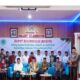 KETUA MUI Sumatera Utara, Prof. Dr. H. Maratua Simanjuntak, Ketua panitia, Prof. Dr. H. Hasan Bakti Nasution, MA dan peserta foto bersama.Waspada/ist