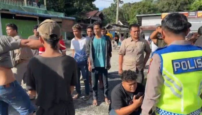 Sopir Barang Frustasi Jalur Sembahe-Tirtanadi Belum Bisa Dilalui
