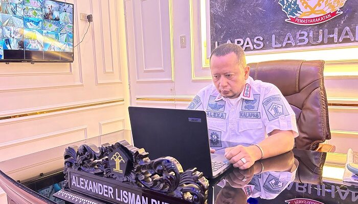 Lapas Labuhanruku Ikuti Webinar Nasional