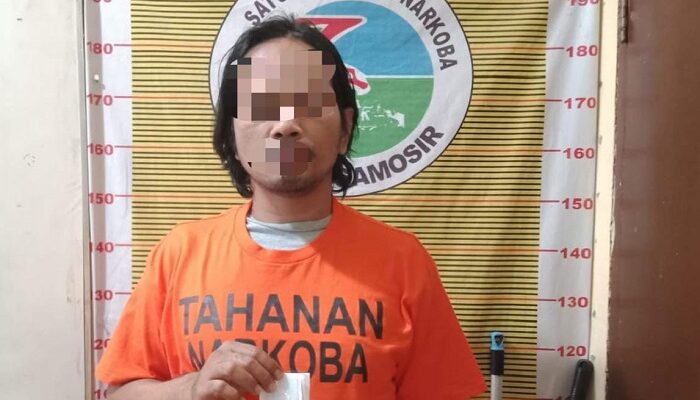 Jadi Pemasok Sabu, Pria Asal Samosir Ditangkap