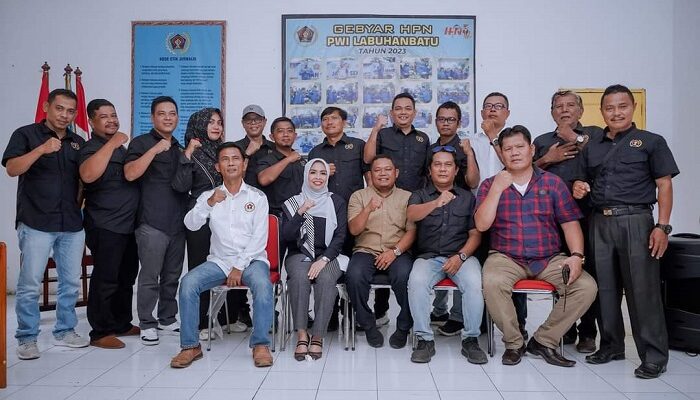 Maya-Jamri Sambangi Sekretariat PWI Labuhanbatu