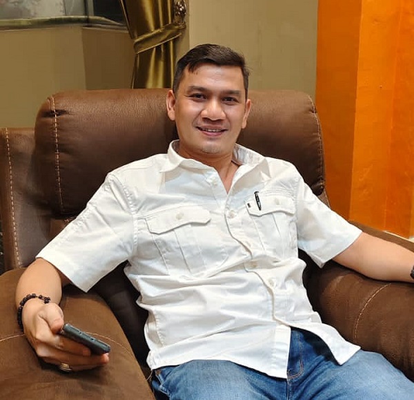 Muhammad Nazir, selaku Ketua Tim Pemenangan Hamdan Sati - Febriadi. (Waspada/Yusri)