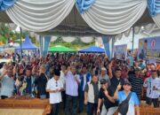 Masyarakat Sei Lepan mendeklarasikan dukungannya kepada pasangan Calon Bupati dan Wakil Bupati Langkat nomor urut 1, H. Syah Afandin -Tiorita Br Surbakti (Satria) di Pilkada Langkat 27 November mendatang. Waspada/Ist