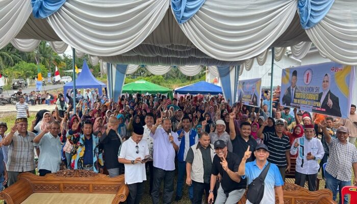 Masyarakat Sei Lepan Ingin Syah Afandin Lanjutkan Pembangunan Langkat