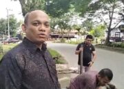 Ketua Fraksi Simeulue Emas Pelopori Perbaiki Jembatan Dengan Uang Pribadi
