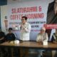 Ketua DPRK Banda Aceh Irwansyah sedang memberikan arahan pada acara silaturrahmi dan coffee morning dengan awak media yang bertugas di Banda Aceh, Selasa (12/11/24). Waspada/T.Mansursyah