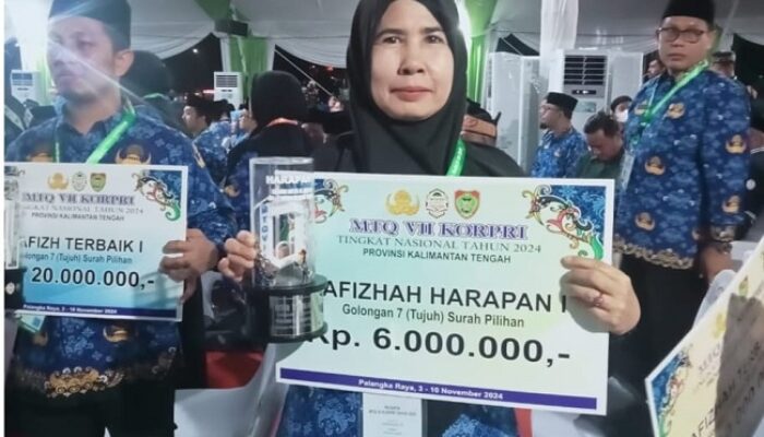 Dahlelawati Harumkan Aceh Tamiang Di MTQ KORPRI Nasional