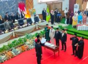 Dilantik Ketua DPRD Deliserdang, Zakky Shahri: Mari Kita Bahu-membahu Serap Aspirasi Rakyat