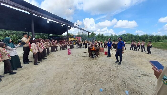 Pramuka Penegak Aceh Tamiang Ikuti Edukasi Mitigasi Kebencanaan Dan Karhutla