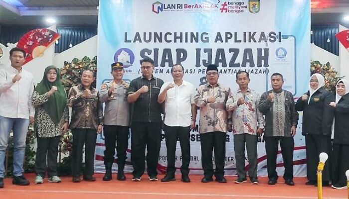 Launching Aplikasi Siap Ijazah Dan Simutia Online Disdik Sergai