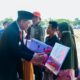 PENYERAHAN bantuan Bedah rumah kepada 100 penerima RTLH oleh Pj Bupati Batubara H Heri Wahyudi Marpaung pada momen upacara peringatan Hari Pahlawan 2024.Waspada/Ist