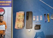 Seorang Pria Jual Sabu Diciduk Polres L.Batu