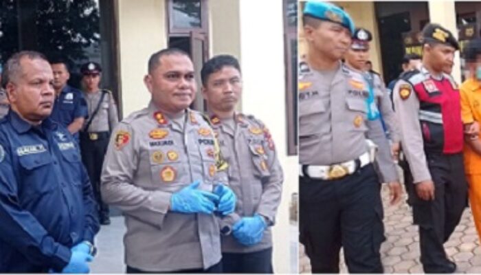 Pelaku Dugaan Pembakaran Alat Berat Diamankan Polisi