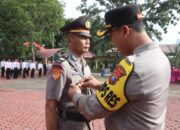 Sertijab Kabag Ren Dan Pelepasan Purna Tugas Personel Polres Langkat Khidmat
