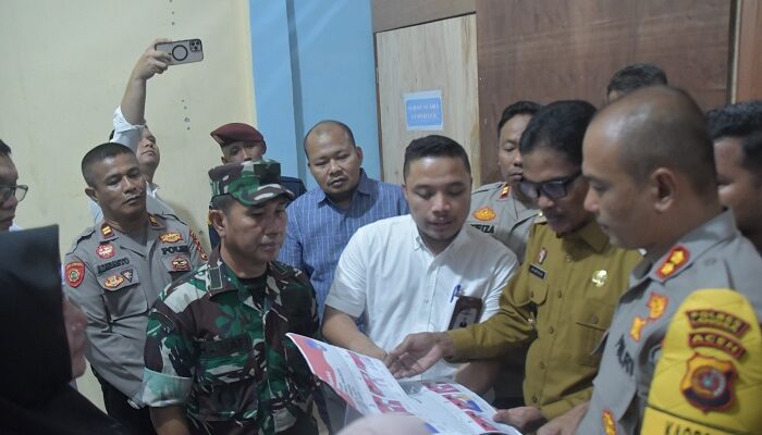 Pj Wali Kota Langsa Cek Kesiapan Logistik Pilkada