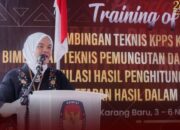 Ketua KIP Aceh Tamiang, Rita Afrianti. Waspada/Muhammad Hanafiah