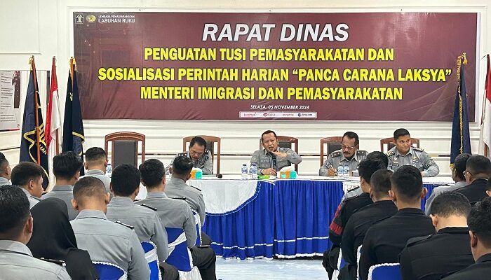 Penguatan Tentang Perintah Harian Menteri Imipas