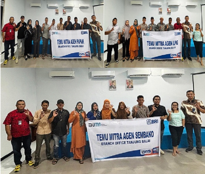 Temu Mitra Agen BRI BO Tanjungbalai, Dorong Penguatan Ekosistem Bisnis Lokal