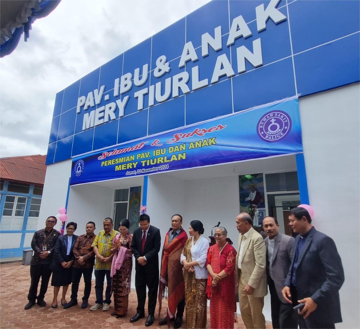 Paviliun Mery Tiurlan Kontribusi Putra Daerah Untuk RSU HKBP Balige