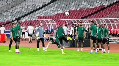 4 Bintang Arab Saudi Absen Lawan Indonesia
