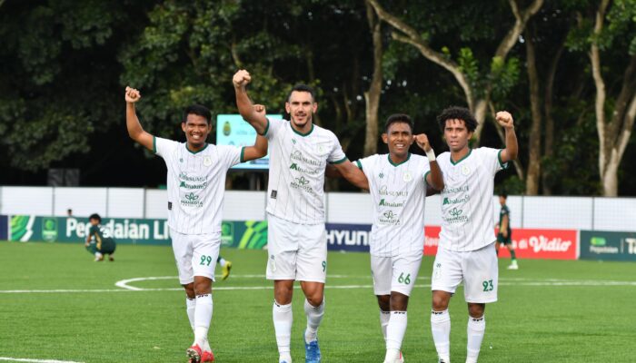 Cukur Persikabo 4-0, PSMS Terus Jaga Peluang 8 Besar