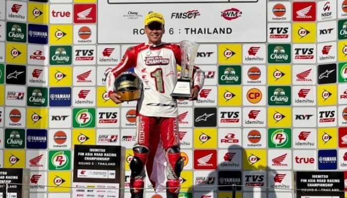 Pebalap Astra Honda Kembali Juara ARRC