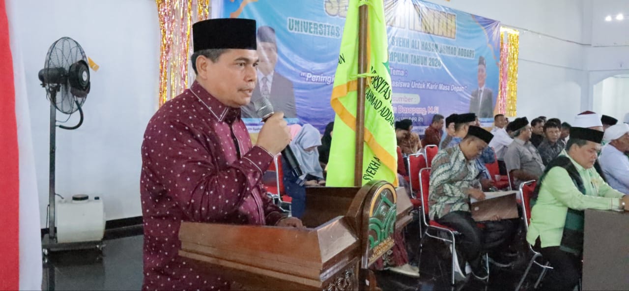 Ketua Komisi VIII DPR RI Motivasi Mahasiswa UIN Syahada Padangsidimpuan
