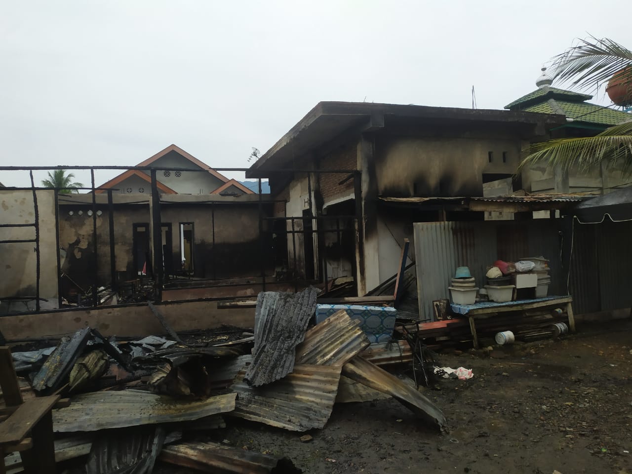 Rumah Warga Musnah Terbakar Di Indrapuri