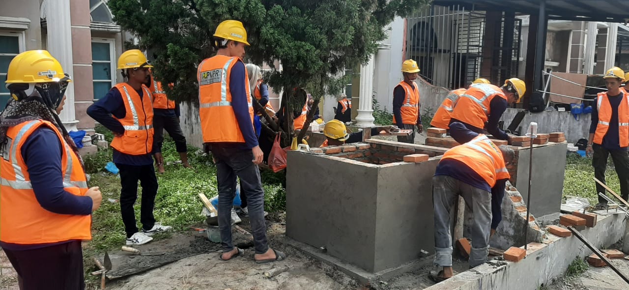 Pemuda Bireuen Dilatih Bidang Konstruksi