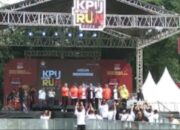 KPU Sumut Gelar KPU Fun Run  Di 3 Kabupaten/Kota