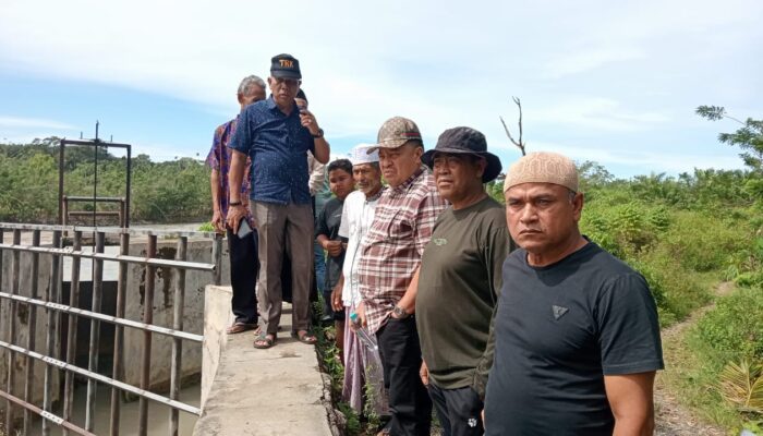 Irigasi Tak Berfungsi Tujuh Tahun, TRK Tinjau Lokasi