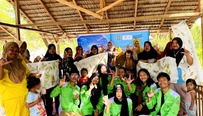 Mahasiswa KKNT USU 2024 Lakukan Penanaman Mangrove, Pengembangan Ekowisata Dan Ecoprint Di Desa Bagan Kuala