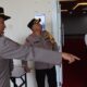 Wakapolres P. Siantar Monitoring Lokasi Rapat Pleno Penghitungan Suara KPU