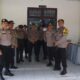 Personel Polres Langkat Amankan Penghitungan Dan Rekapitulasi Suara Di Gedung Pegnasos
