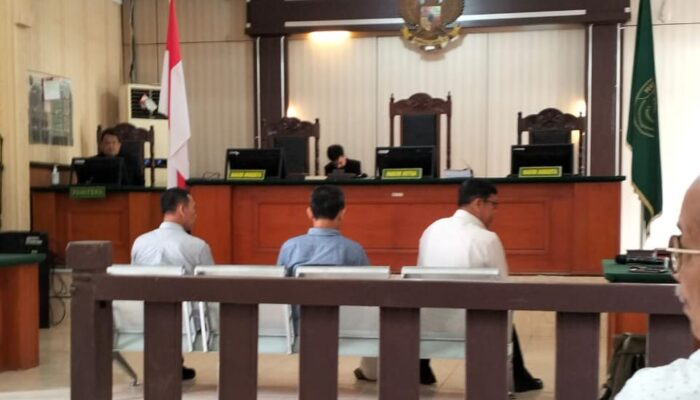 Sekda Dan 2 Pejabat Pemko Gunungsitoli Terdakwa Tindak Pidana Pemilu Mulai Disidangkan