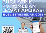 Kini Bus Listrik Medan Bisa Dipantau Lewat Aplikasi