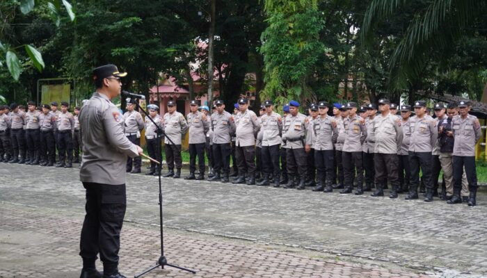 Rekapitulasi Suara Pilkada, Kapolres Langkat: Petugas Jangan Lengah