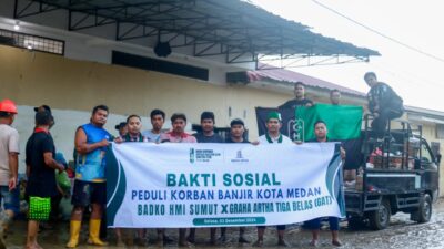 Himpunan Mahasiswa Islam Sumatera Utara Berkolaborasi Dengan Graha Artha Tiga Belas (GAT) Dalam Menjalankan Misi Kemanusiaan Himpunan Mahasiswa Islam Sumatera Utara Berkolaborasi Dengan Graha Artha Tiga Belas (GAT) Dalam Menjalankan Misi Kemanusiaan