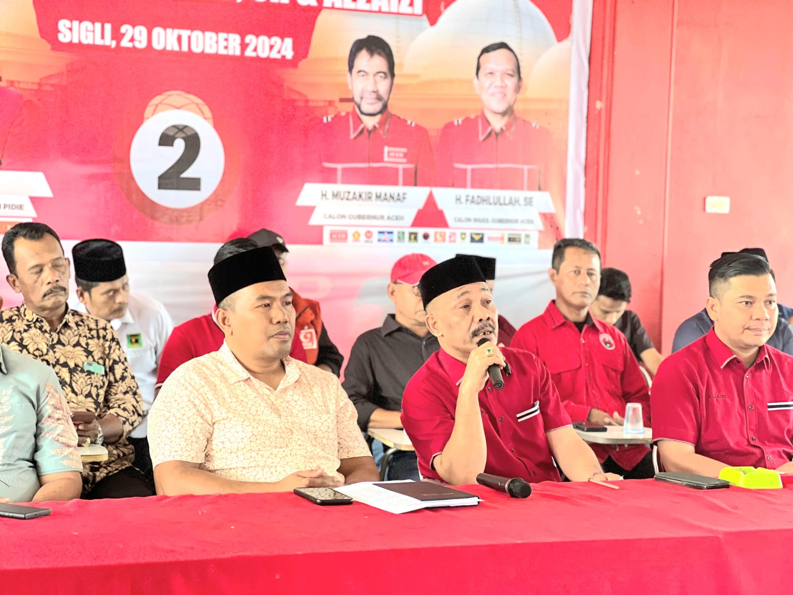 Sarjani-Alzaizi Ajak Rivalnya Bersama-sama Membangun Pidie