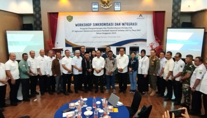 PT.AR Sinkronkan Program PPM Dengan Pemkab Tapsel Dan Stakeholder