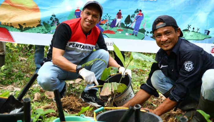 Komitmen Hijau Untuk Masa Depan Indonesia,PHR Zona 1 Tanam 21.156 Pohon